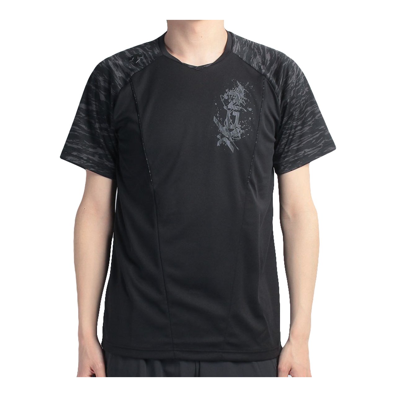 (Descente) Descente XGN Baseball Shirt DBX – 5700 a [Men] - blk