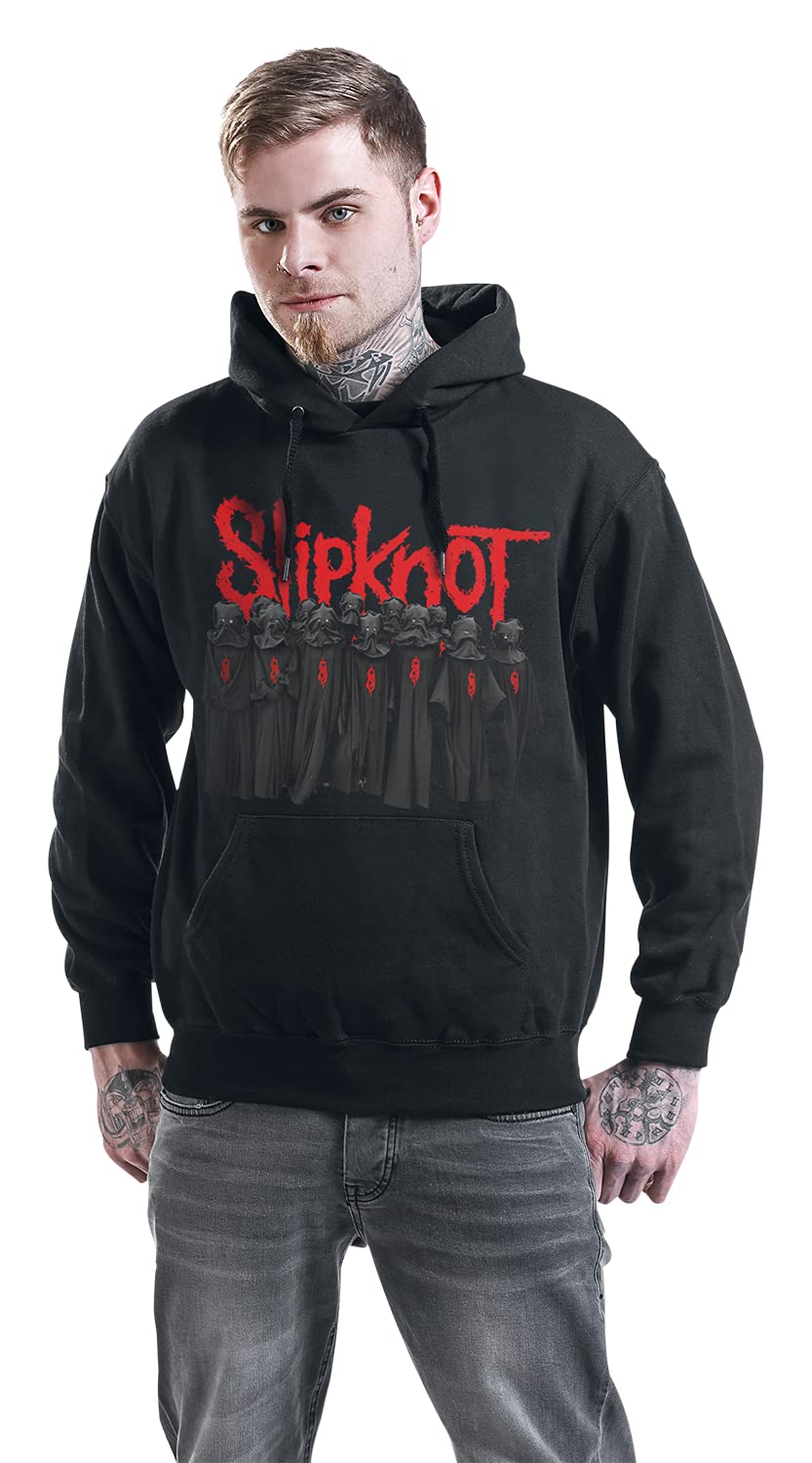 Slipknot Logo Männer Kapuzenpullover schwarz