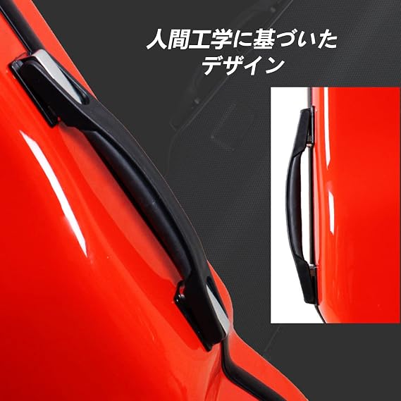4/4 Full Size Violin Case, Professional Violin Case with Built-in Hygrometer, Handle, Accessory Bag, Portable Lightweight Violin Backpack, Silver