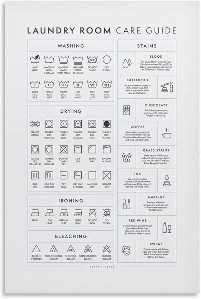 Amazon.com: ExbeRt Laundry Room Care Guide Print, Multicolored, Modern, Contemporary Wall Art, 12 x 18 inches, Fade Resistant, Wall Mount, Home Bedroom Wall Decoration, Laundry Room Stain Treatment Guidance: Posters & Prints amazon-com-exbert-laundry-room-care-guide-print-multicolored-modern-contemporary-wall-art-12-x-18-inches-fade-resistant-wall-mount-home-bedroom-wall-decoration-laundry-room-stain-treatment-guidance-posters-prints