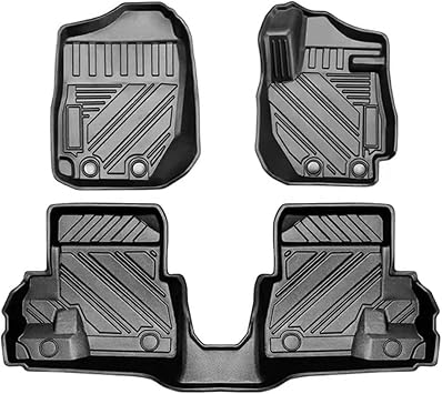 3D TPE LHD RHD Floor Car Mat Car Foot Pad Black Floor Liner Surrounded Carpet 4x4 Accessories Compatible with Suzuki Jimny 2019-2022 JB74 64Right Hand Driver at