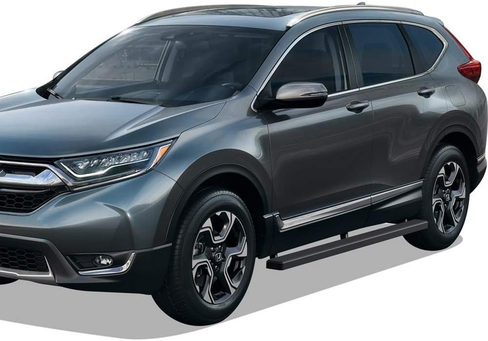 for 2017-2018 CR-V (Nerf Bar | Side Steps) 4" Black Eboard Running Boards