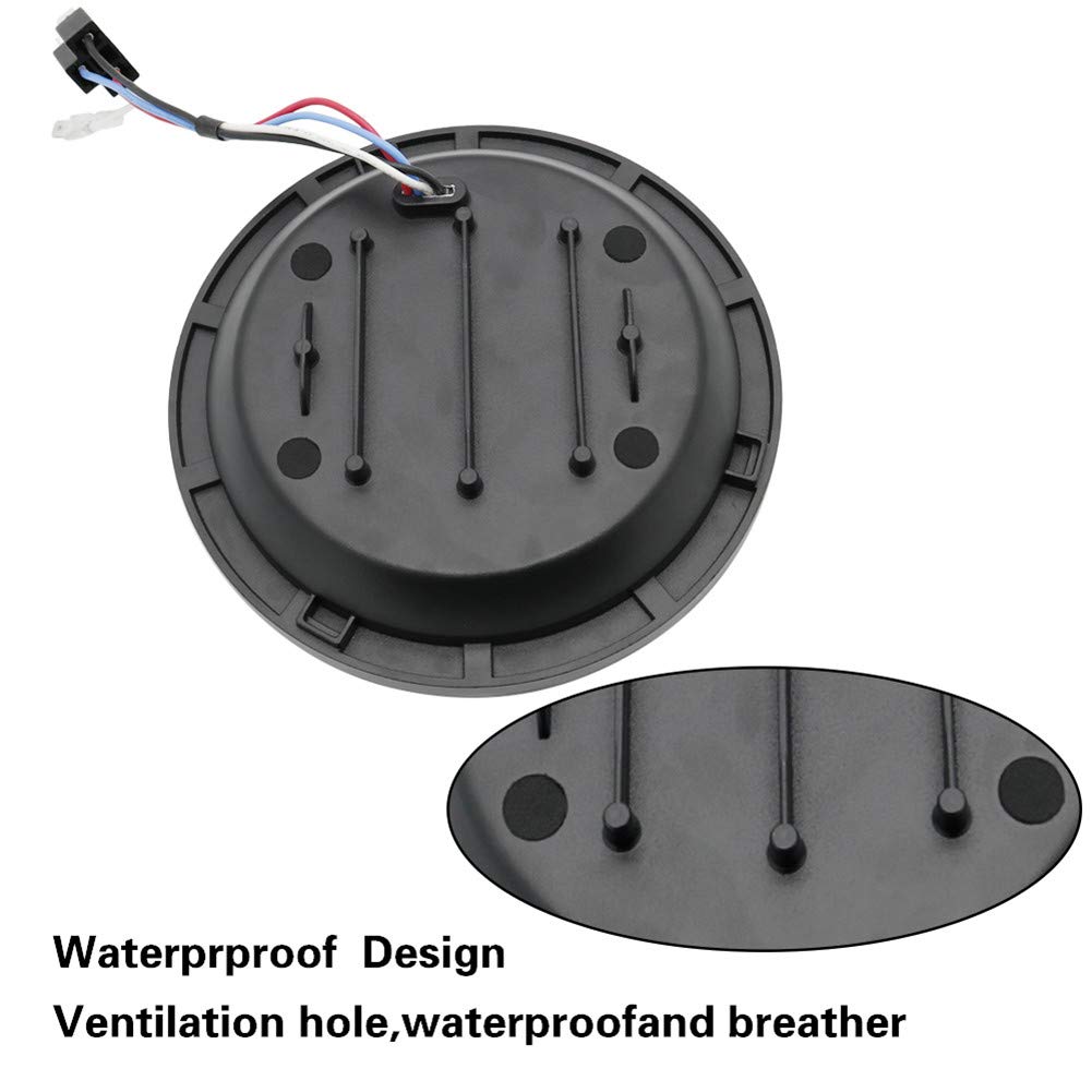 ODKBFG LED-Scheinwerfer 17,8cm Für Suzuki Samurai - 40W Schwarz 2er Set