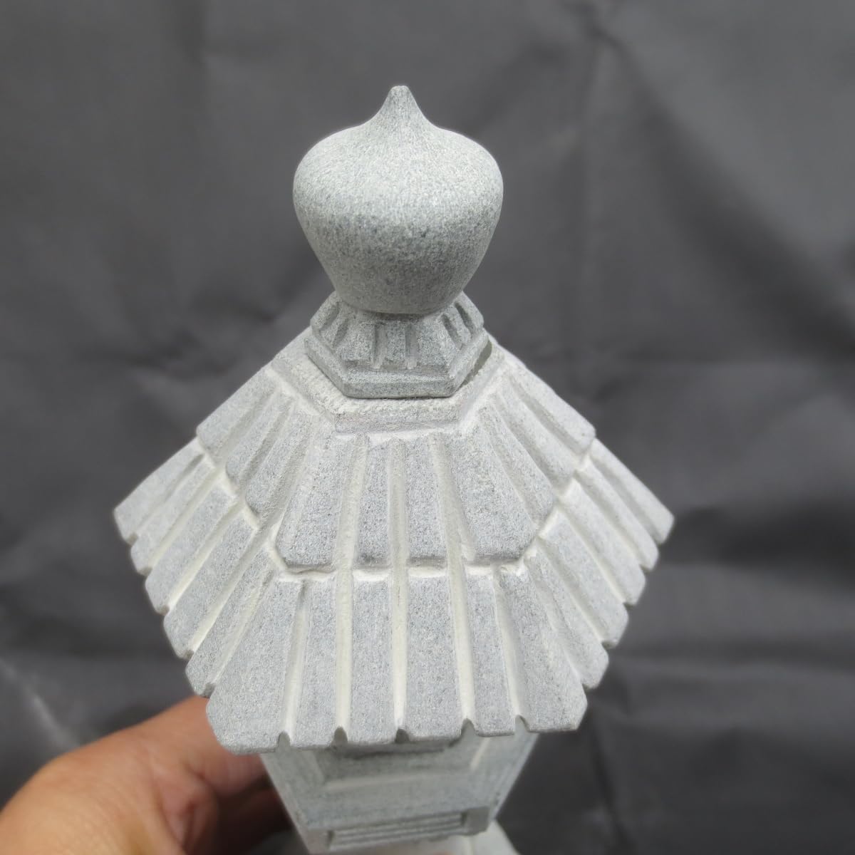 ミニ灯籠 石 灯篭 灯籠 燈籠 灯ろう 蟷螂 とうろう 天然御影石 大谷型