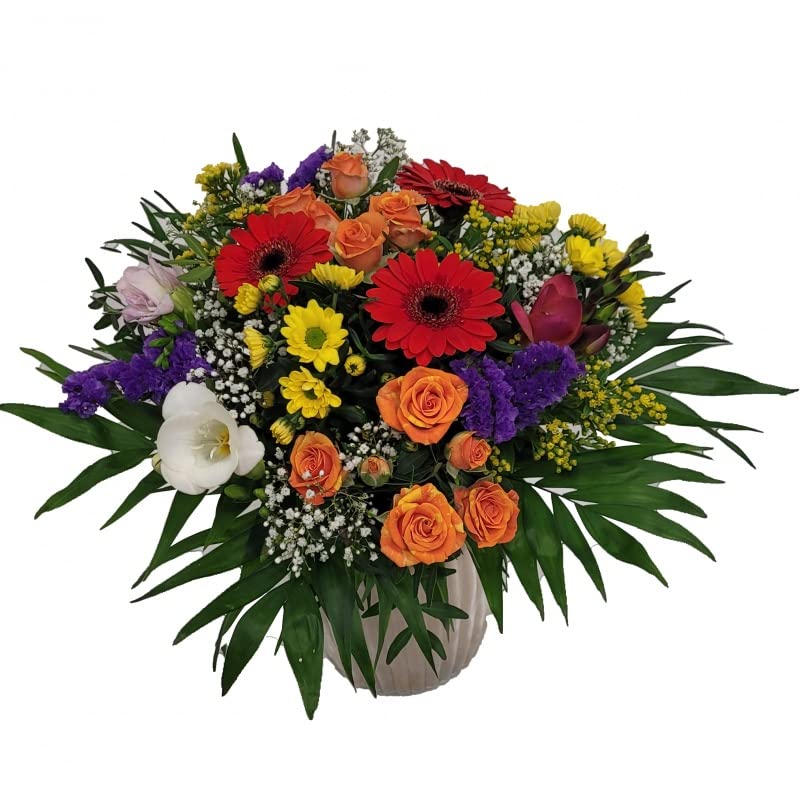 Blumenstrauß zum Geburtstag - bunter Blumenstrauß - Frühlingleuchten