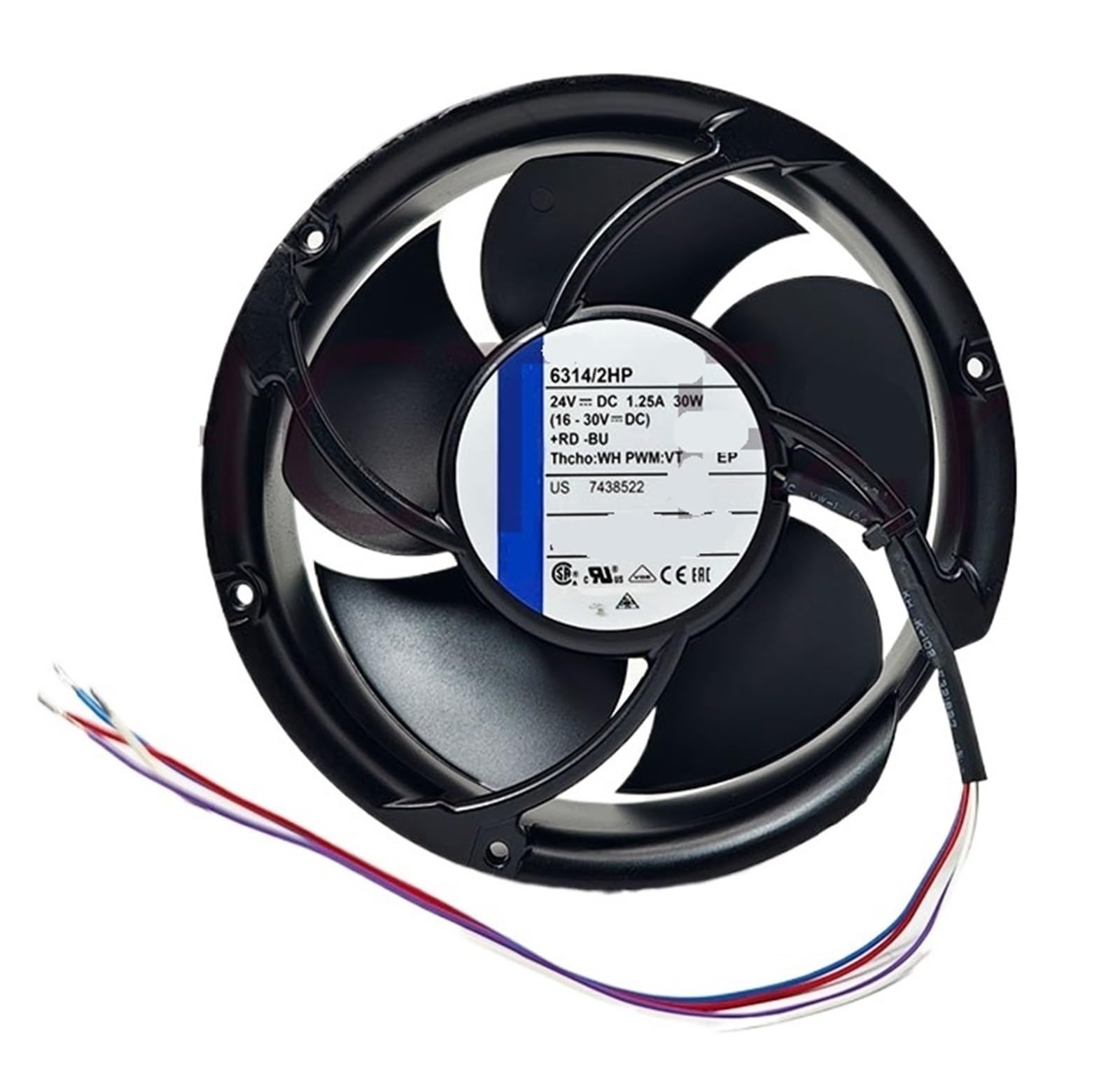 YMUGUEGH 6314/2HP 24V 30W 1.25A cooling fan