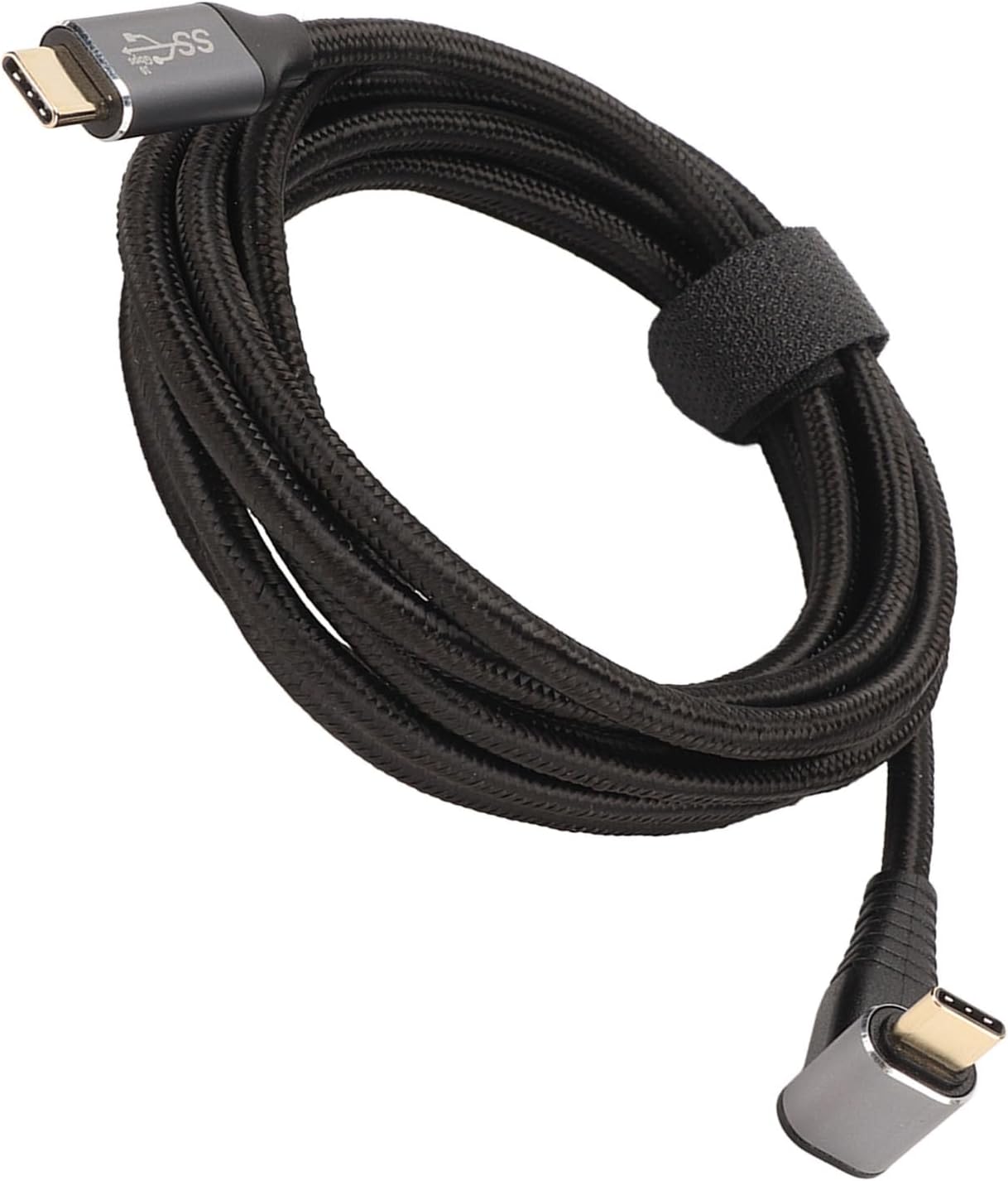 USB C Fast Charging Cable Professional 90 Degree 4K 60Hz USB C Cable for Office Phone Entertainment Game Console (200cm)