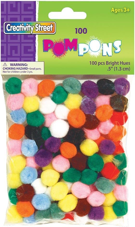 Creativity Street 1/2" Pom Pons