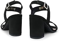 Vista 42 de DREAM PAIRS Women's High Chunky Heels Square Toe Block Ankle Strap Dress Comfort Sandals