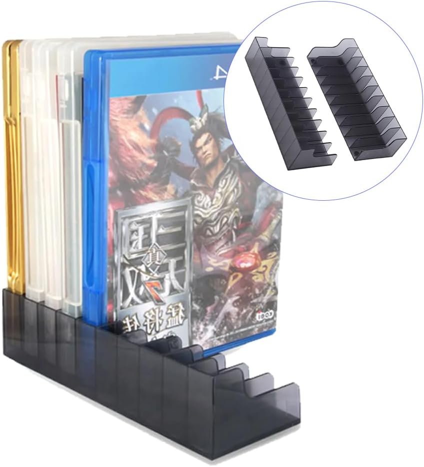 Joyzan Game Card Storage Rack, Game Disk Display Bracket CD Disc Holder Box