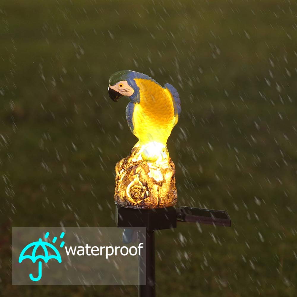 Solar Power Light LED Parrot Yard Outdoor Lawn Lamp Garden Landscape Solar Power Light LED Parrot Yard Outdoor Lawn Lamp Garden Landscape