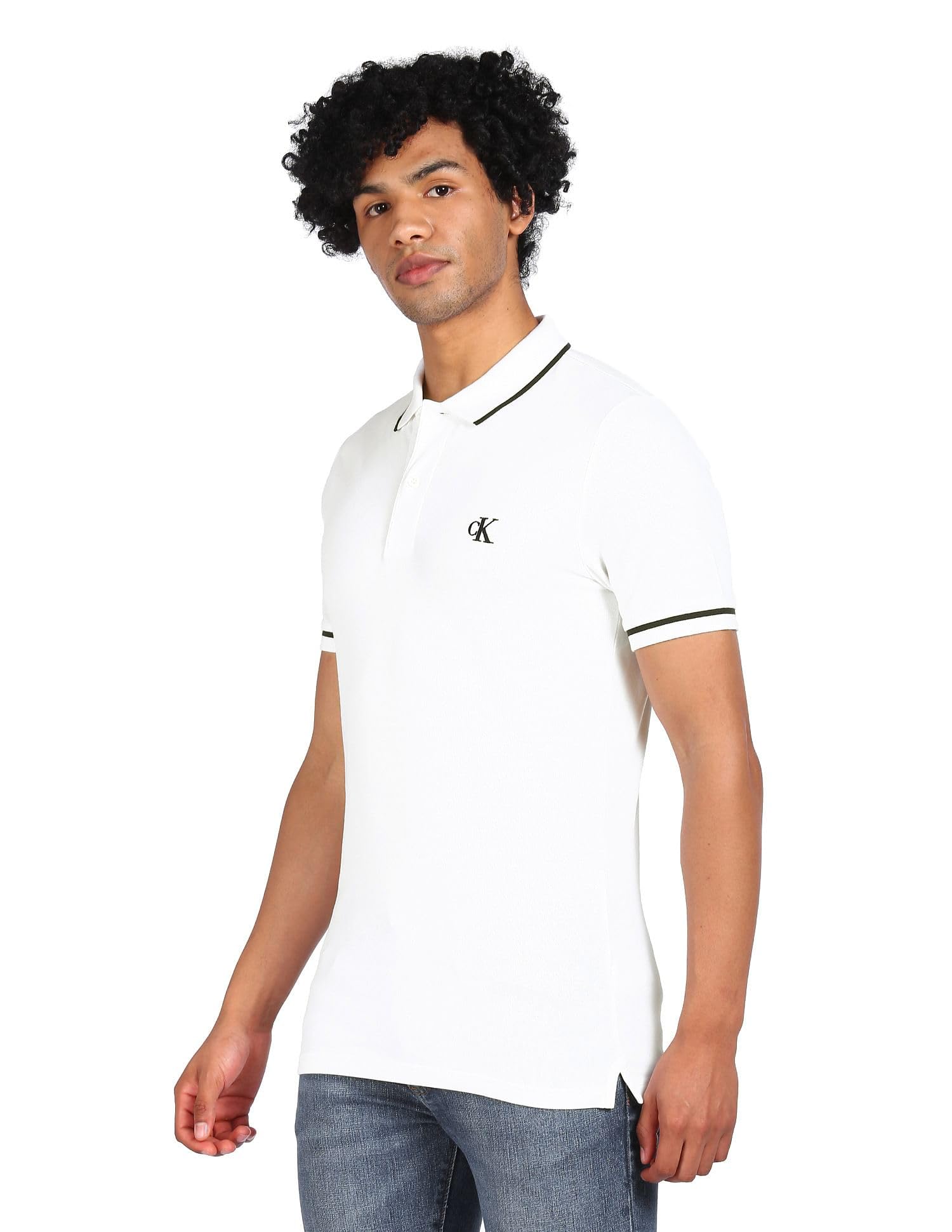 Calvin Klein Jeans Polo de Manga Corta para Hombre