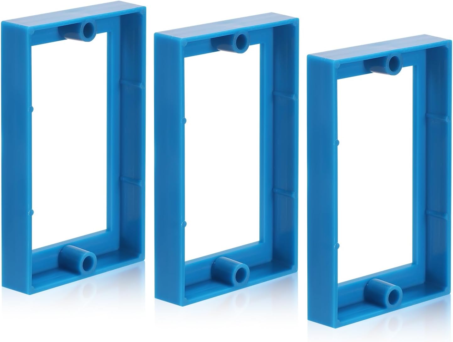 3pcs Single Gang Receptacle Outlet Box Extenders, 1/2" Electrical Box Extender Junction Box