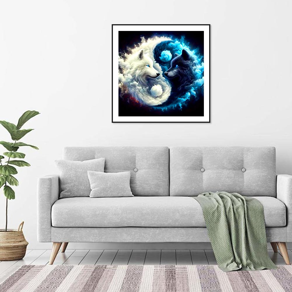 5D Daisy Flower Diamond Painting Kit For Adults – 12x12 Inch Full Drill DIY Art For Home Decor