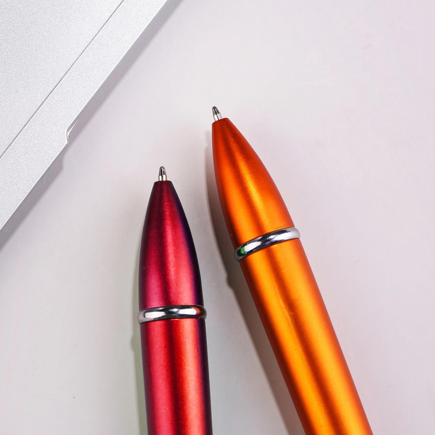 JKJF 8 Piece Rocket Shape Gel Pen Rocket Rollerball Pens Space Ink Gel Pen for School Office Stationery - 1.0 mm Black image 4
