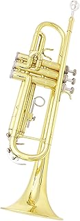 Student Brass Trumpet Professional Bb B Flat Trumpet Brass Material Musical Trompeta Wind Instrument