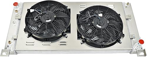 Miniatura 4 de Radiadores de aluminio CU2370 para GMC Yukon XL/Chevy Silverado 1500 2500 3500 Avalanche Suburban Tahoe Cheyenne Sonora Cadillac Radiador de 4 filas