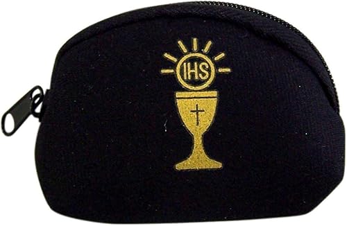 Miniatura 2 de Needzo Juego de regalo de primera comunión con rosario, escapulario, estuche y alfiler de solapa, Fieltro