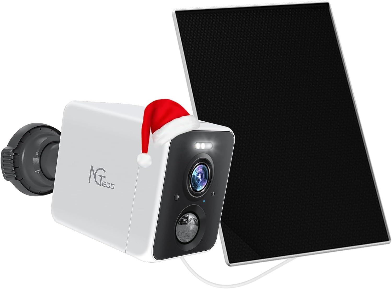 NGTeco Solar Camera Security Outdoor 2.5K FHD, 4MP Security Cameras