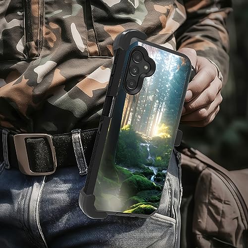 Coque Galaxy A14 5G protégeant l'écran contre les chutes au sol