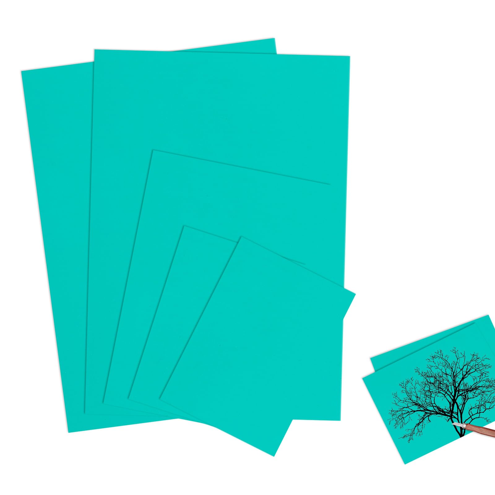 Kit d'impression lino pour graver facilement sans déraper sur le caoutchouc
