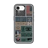 CASETiFY Impact Case for iPhone 16e [8.2ft 4X Military Grade Drop Protection/Compatible with Magsafe] - Research by Other Minerals - Clear Black