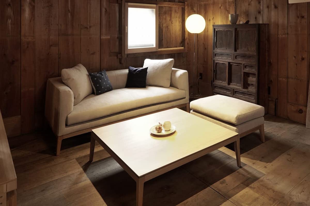 Amazon｜高野木工 FRACCE フラッチェ ソファー オットマン グレー 脚