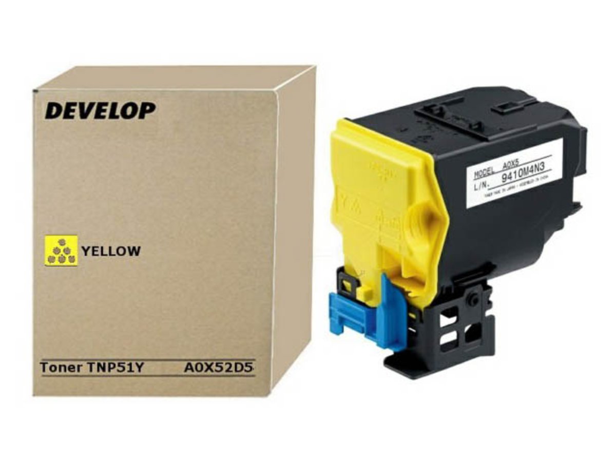Toner jaune Develop Ineo Plus 3110 contre les traces de fin de cartouche