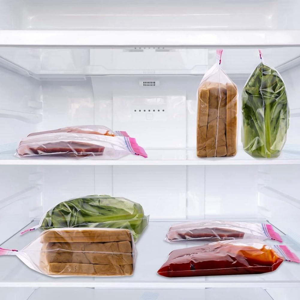 Supporto Per Sacchetti Alimentari - Regolabile, Antiscivolo, Per Congelatore E Cibi - Foto 3