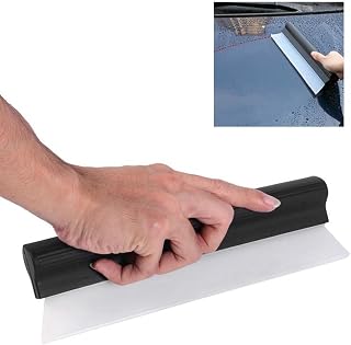 Water Blade,Antislip Nonscratch Squeegee,Flexible Silicone Wiper Water Blade,Window Cleaner Squeegee,Portable Windshield Cleaning Squeegee for Car Or Home Drying Use