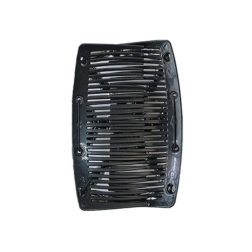 Miniatura 4 de 2 peines elásticos para niña, peine mágico para el cabello, pinzas dobles, accesorios de peinado para mujeres y niñas, belleza del cabello