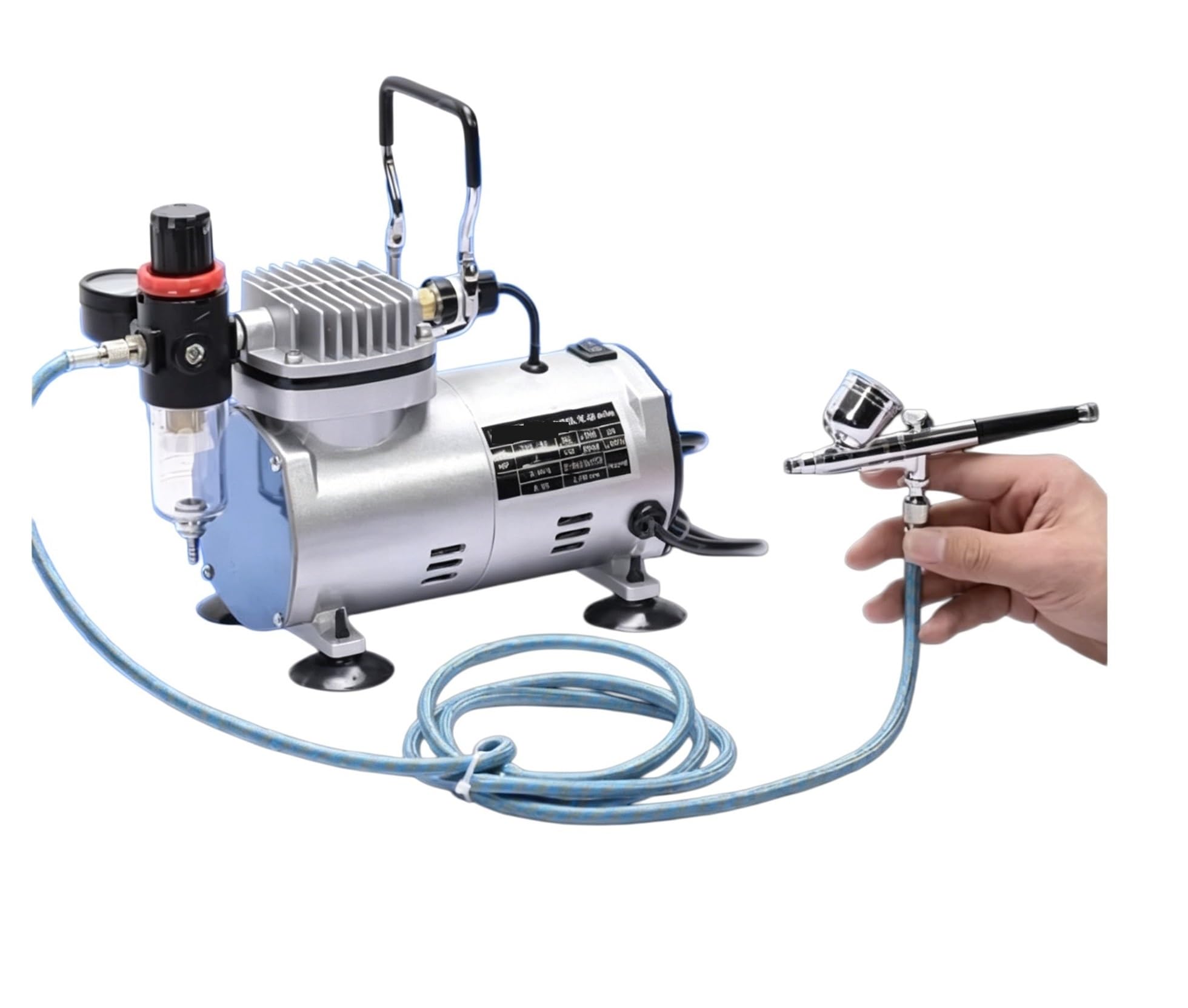 Silent Air Compressor TC-20B Silent Air Compressor – Small Oil-Free Air Pump(A)