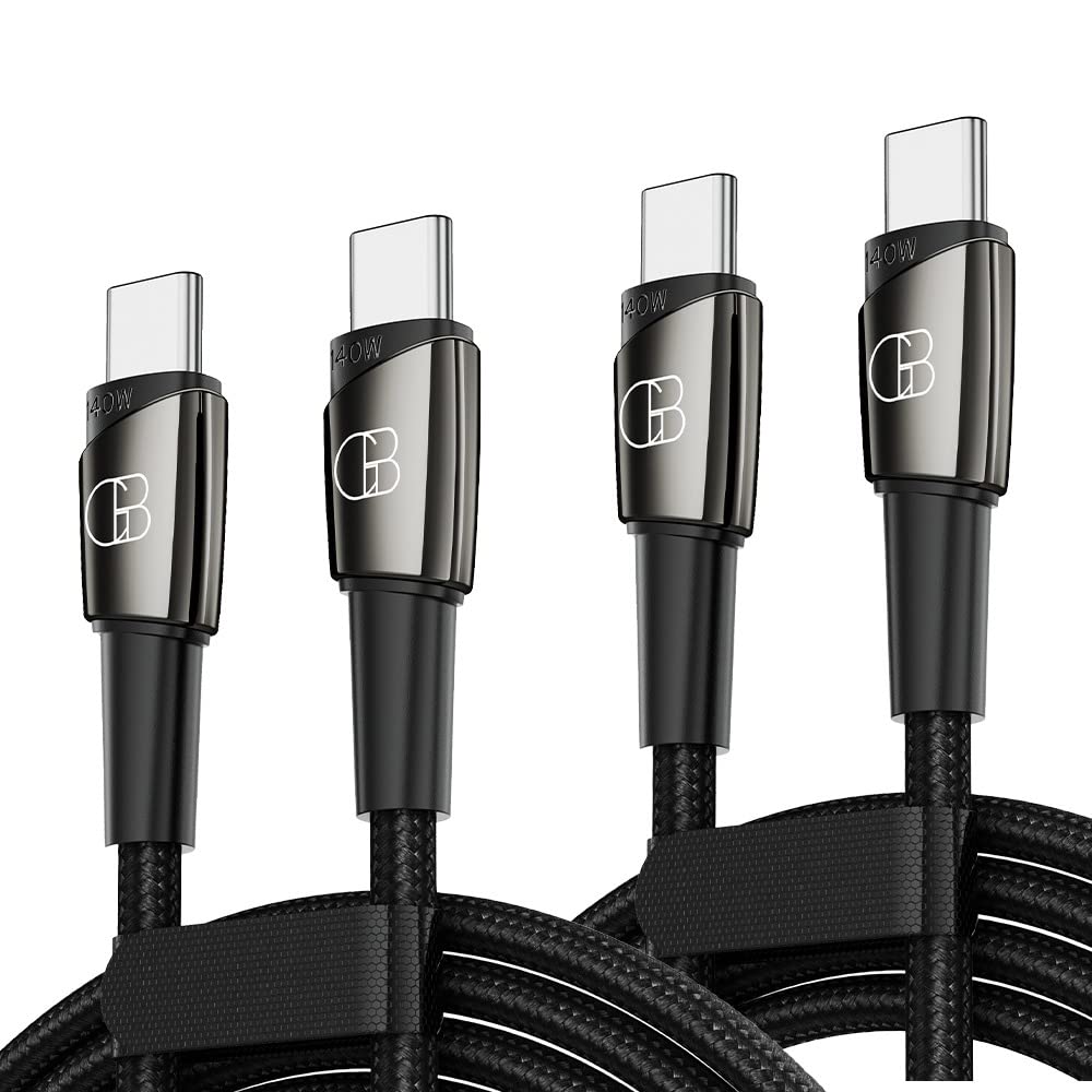 Geeky Brawn USB C to USB C Cables [2 Pack] 6ft, 140W PD3.1