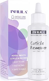 NXJ INFILILA Cuticle Softener, Instant Cuticle Remover Liquid for Hand, Foot & Nail Care, Salon Quality Professional Instant Softener Cream for Manicure & Pedicure Use