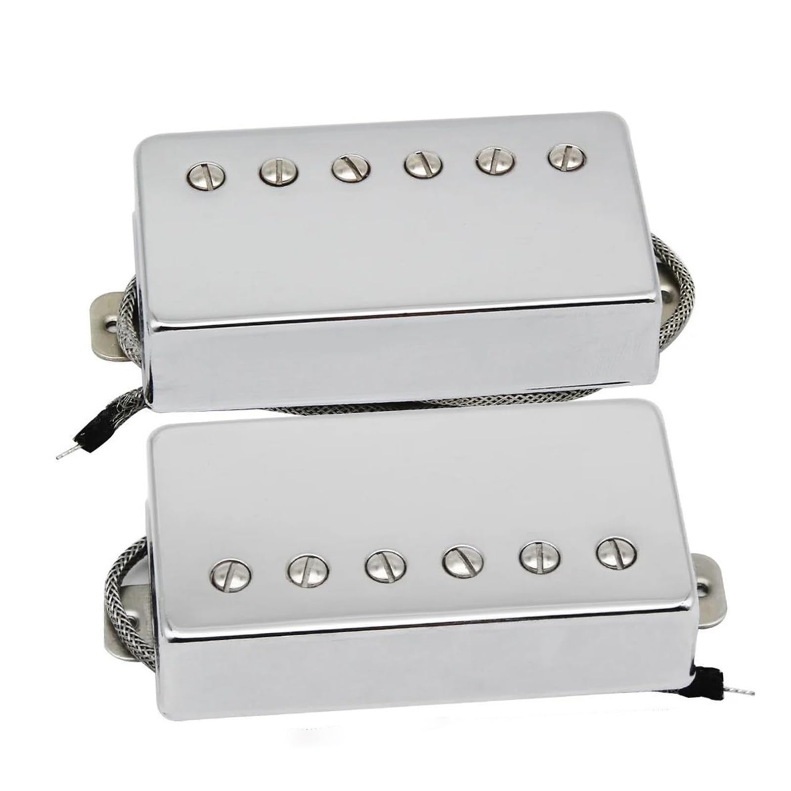 Profesjonalna Wydajność Przetworniki Do Gitary Ele Alnico 5 LP Gitara Humbucker Przetworniki Zestaw Przetworników Mostkowych Na Szyję Kolor Chromowany Profesjonalna Gitara Elektryczna