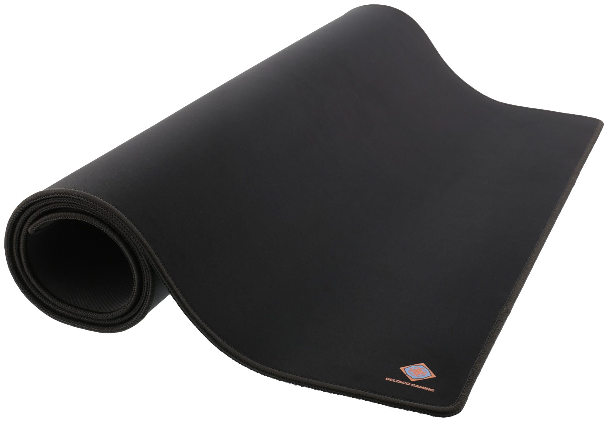 DELTACO Gaming XXL - Alfombrilla de ratón (Alfombrilla de Escritorio, Bordes cosidos, Superficie de Tela, ergonómica)