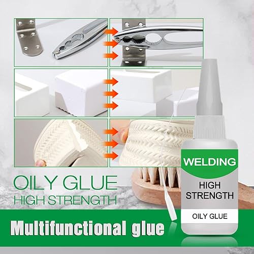Miniatura 6 de 3 piezas de pegamento aceitoso de soldadura de alta resistencia, pegamento instantáneo de gel de soldadura mejorado 2026, pegamento fuerte de secado