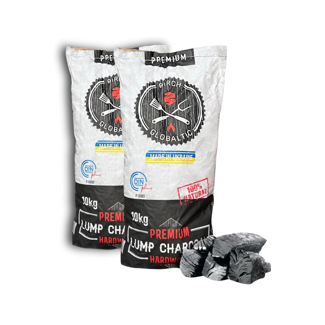 Rackhams Silver Birch Lumpwood Charcoal 10 Kg
