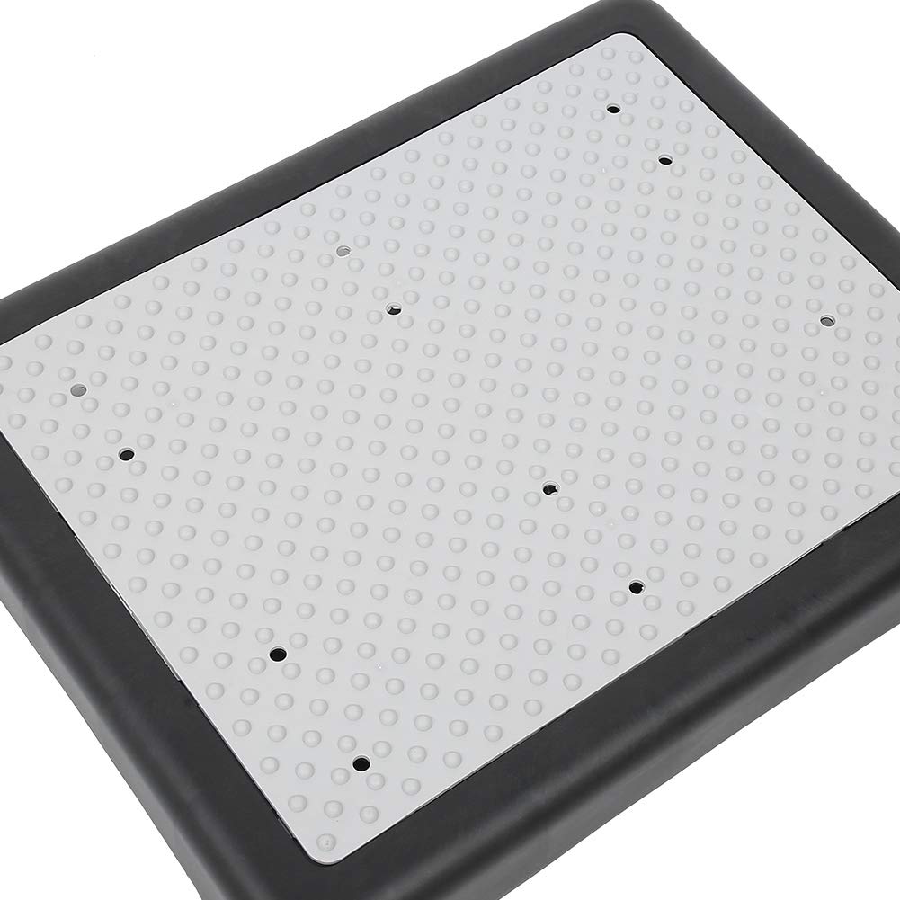 Medio Escalón Antideslizante para Personas Mayores y Discapacitadas con Superficie Antideslizante Ayuda para la Movilidad Diseño Compacto y Duradero 19,3 X 15 X 3, Pulgadas