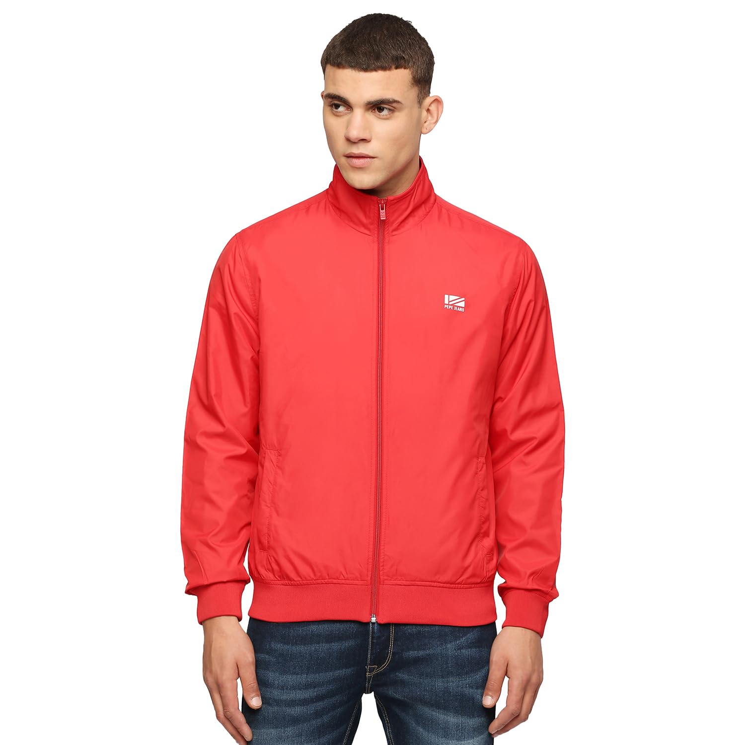 Polyester Men Long Length Jacket