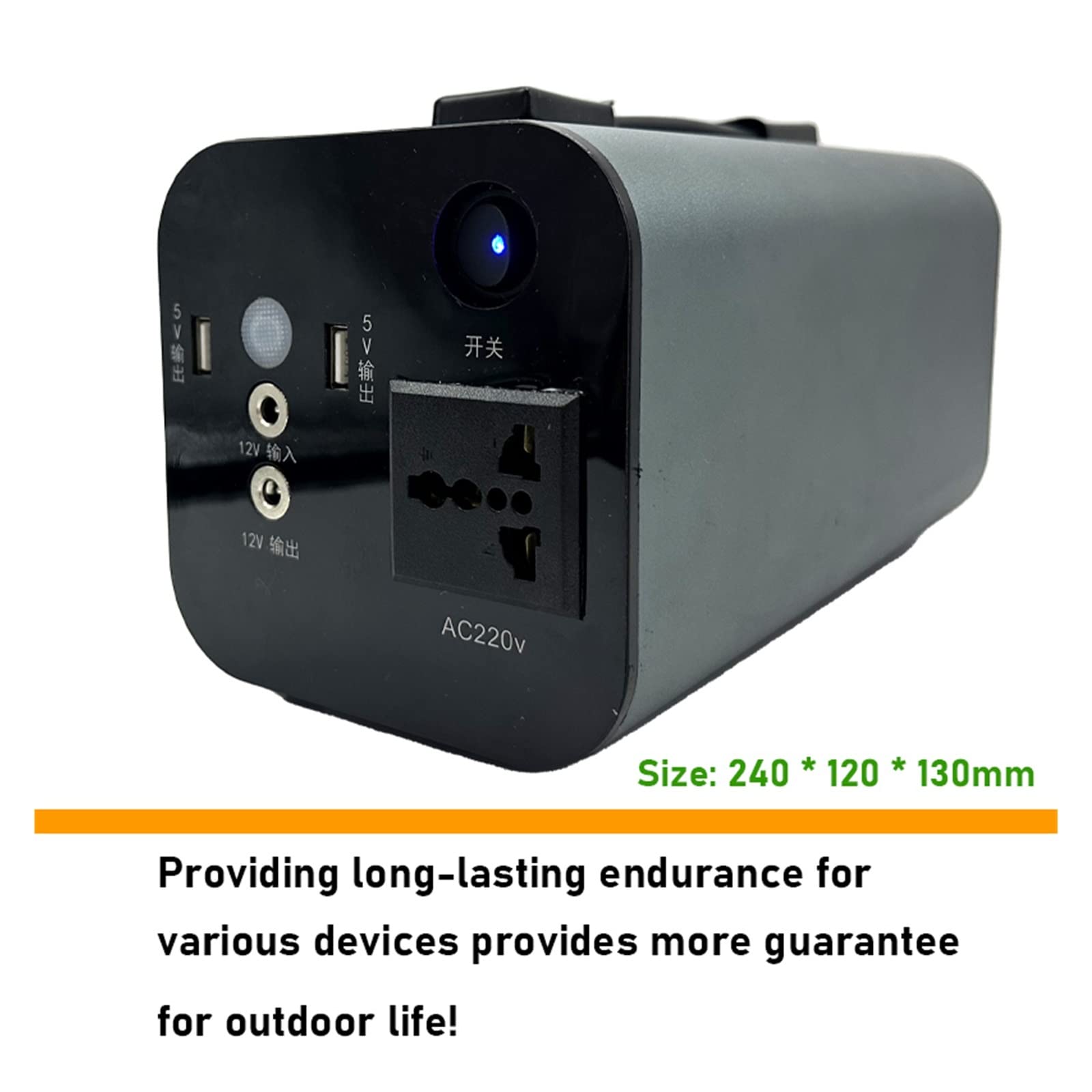 PROPFE Estación de energía portátil generador Solar 220V Banco de energía 300W 80000mAh para Camping al Aire Libre Drone RV Fuente de alimentación de Emergencia al Aire Libre