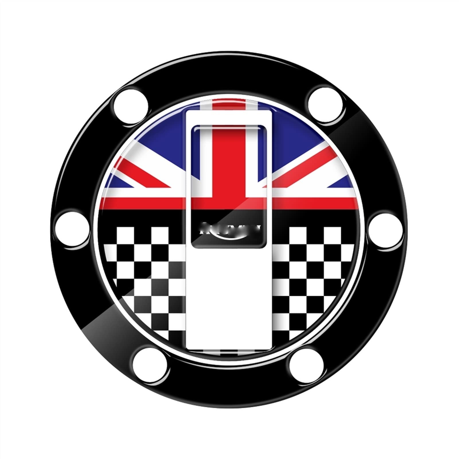 Side Sticker Motorcycle Fuel Tank Pad Protector Gas Cap Pad Side Sticker Decals For Triumph Street Triple Daytona 675 Tiger 800 (Color : A)