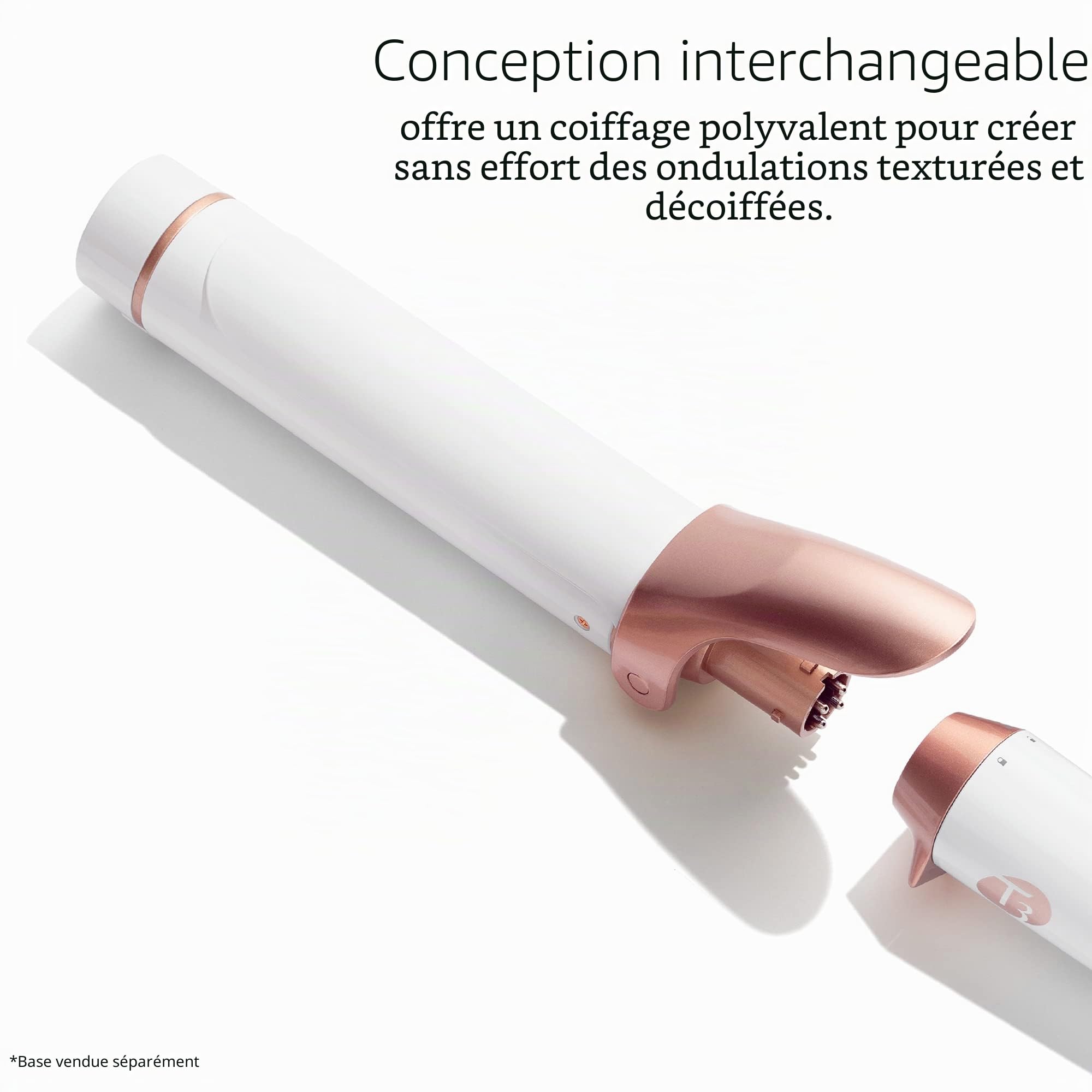 T3 Fer à Friser Interchangeable et Cylindres de Coiffage