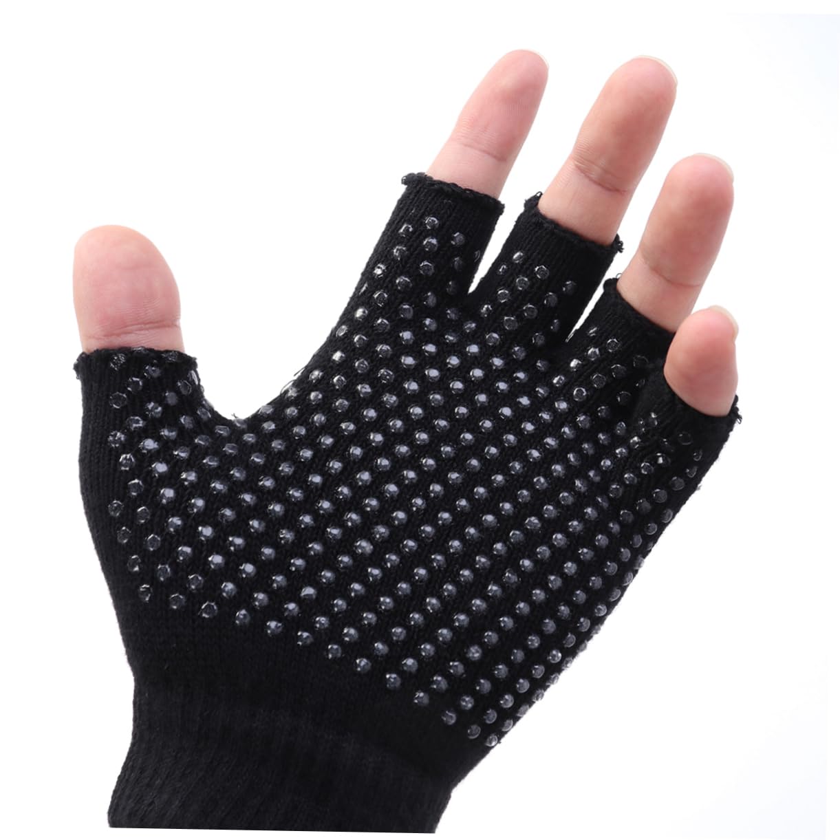 WOFASHPURET Gripper Socks for Women Yoga Gloves Non-slip Breathable for Workout Gym Barre Pilates Yoga Practice