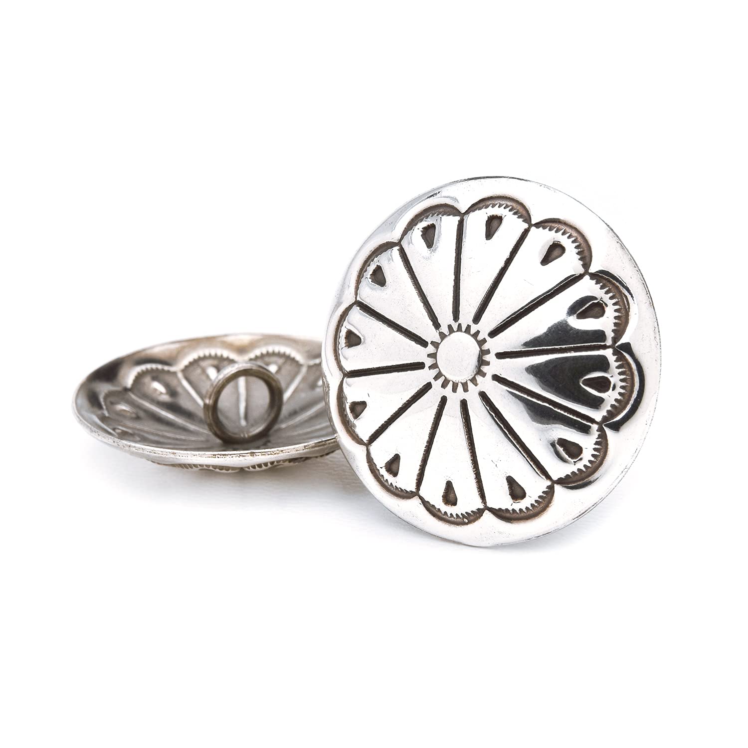 Native Concho F100 bouton de pièces personnalisées type de boucle pour cuir