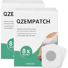 Rejuvacare Qzem Body Patch, Easy Daily Application, Comfortable & Discreet, For Men & Women, 2 Month Supply, Gentle & Effective, 60pcs