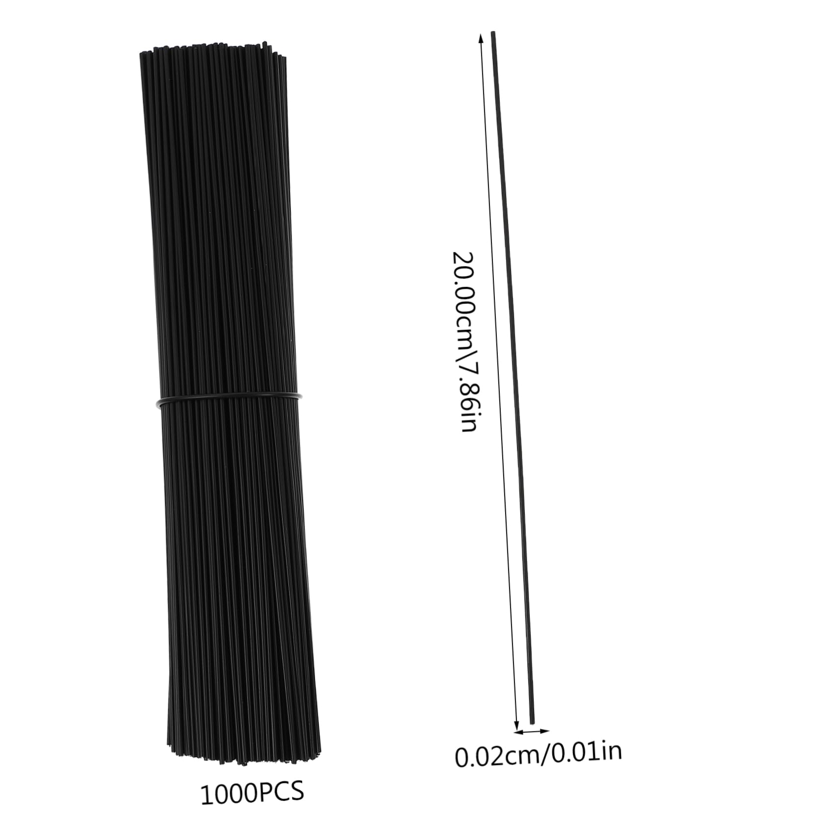 Filo da giardino, 1000 pezzi di nastro di uva, piante verdi, vite artificiale, fascette nere, filo da giardinaggio, filo for fioristi, viti verdi, fascette for alberi, for raddrizzare, legare in seta,