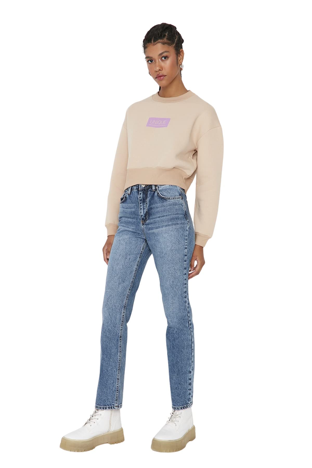 Trendyol Jeans - Blue - Straight
