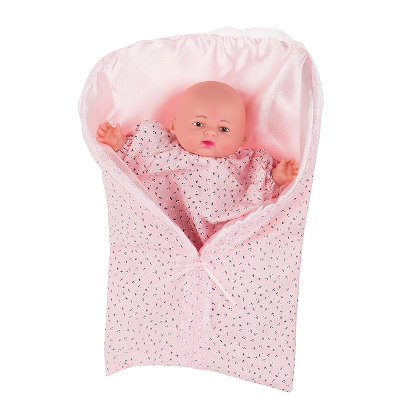 MERISHOPP Funny Baby Doll Hand Puppets Toy Prop Imaginative Play Party Favor Pink-picture-10