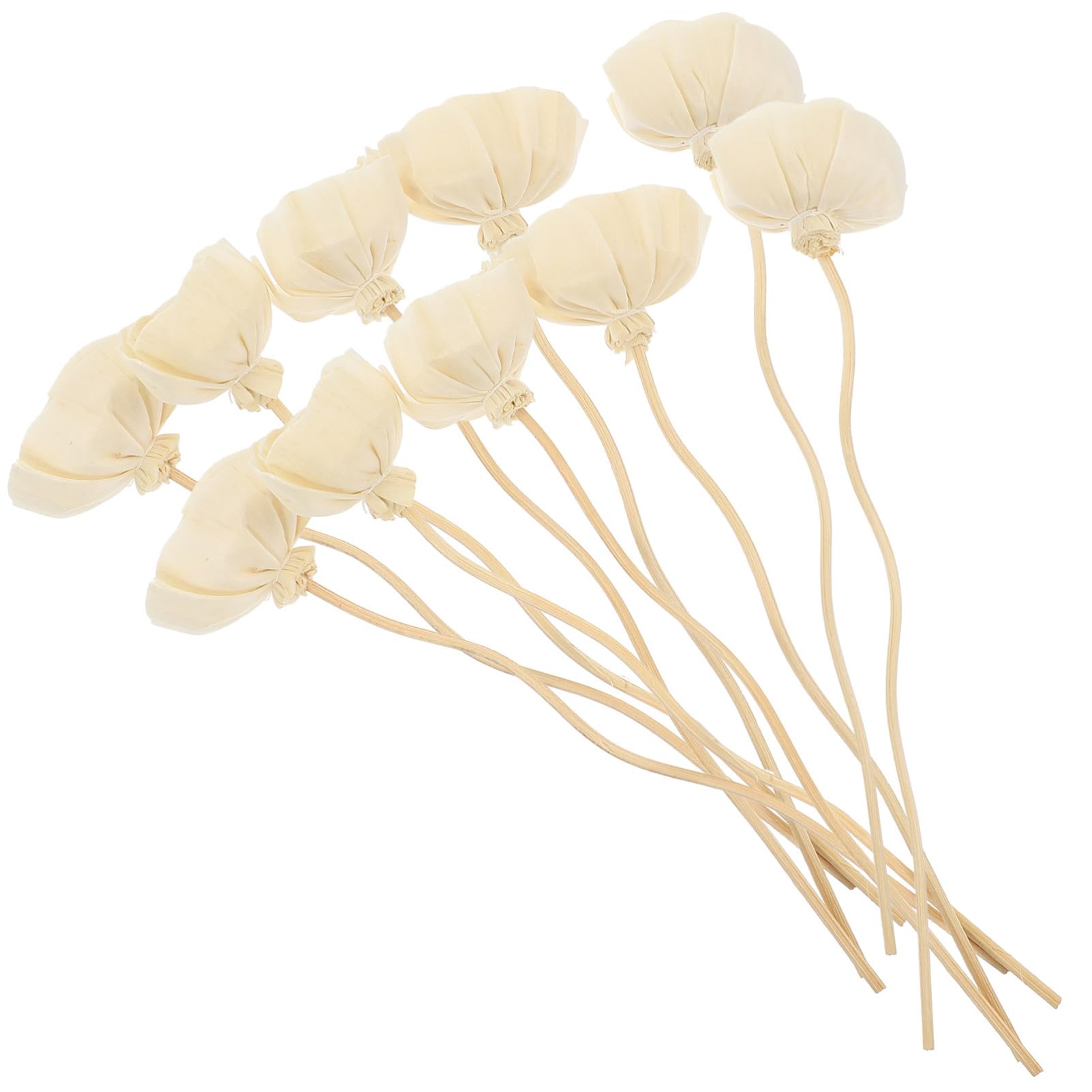 Alipis 5 Sätze Aromatherapie-Rattan Room Fragrance Diffuser Sticks Diffusoren Für Ätherische Öle Großer Flüssig Docht Auswechselbare Aromasticks Raumduftstäbchen 10 Stück * 5